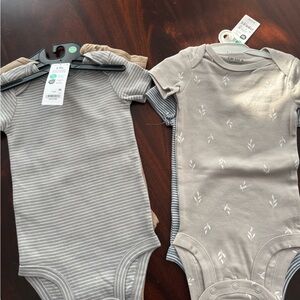 Carter's Striped and Patterned Bodysuit Set